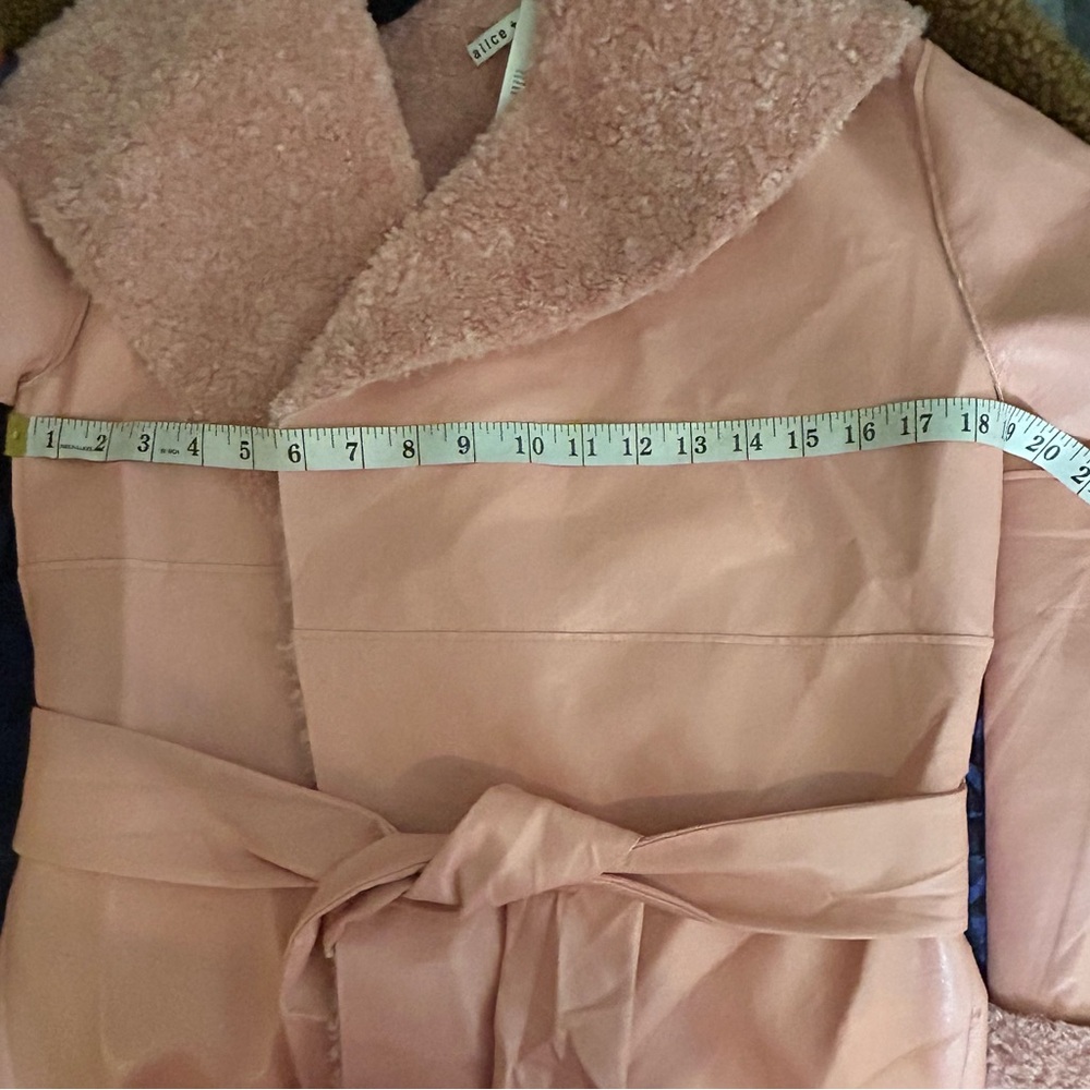 Alice + Olivia Blush Teddy Jacket - Picture 11 of 11